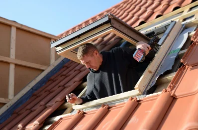 Pose de fenêtres de toit Velux au Bailleul